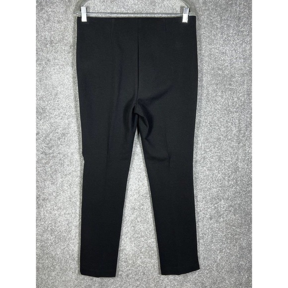 Chicos‎ Pull On Elastic Waist Pants Womens Size 1 US Size 8 Stretch Black - Picture 2 of 11